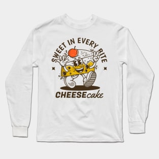 Cheesecake, sweet in every bite Long Sleeve T-Shirt